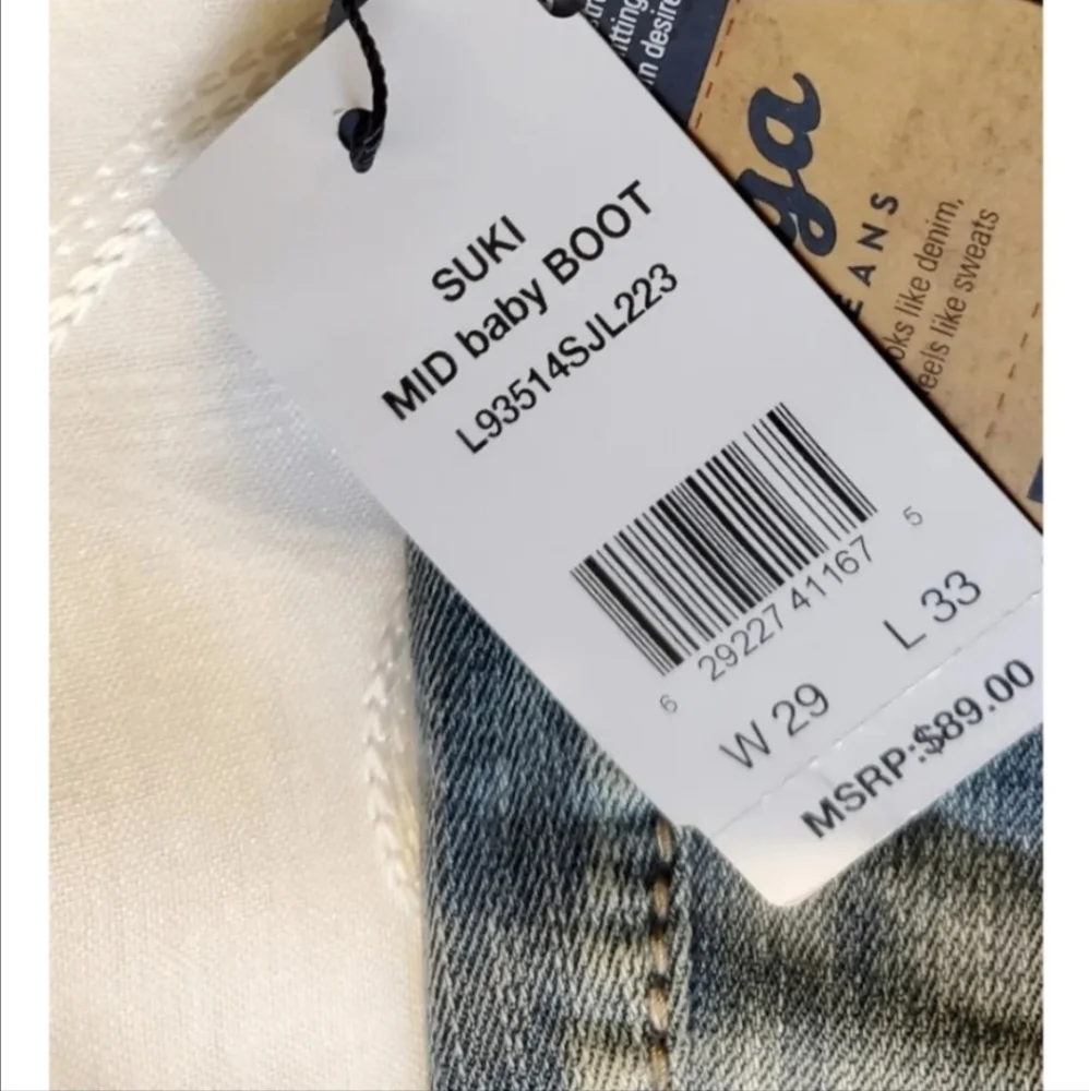 Silver Suki Mid Baby Boot Women's Size 29x33 - Picture 2 of 4